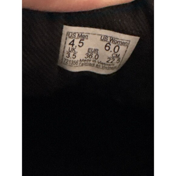 Vans Skate Off The Woman Sz 6 Men 4.5 Sneakers Black/Blue Style Code 721356 GUC - Picture 7 of 7